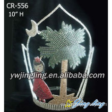 Coronas de princesa personalizado bajo árbol CR-556